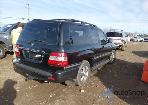 2006 Toyota Land Cruiser V8 z USA, uszkodzony, nr VIN JTEHT05J962085490